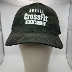 NOBULL CrossFit Games Camo Snapback Hat Adjustable Cap Green‎ Training Gym